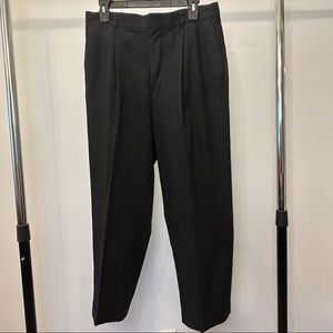 Men’s Perry Ellis Black Pleated Dress Pants